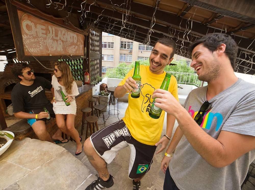 Che Lagarto Hostel Copacabana Rio de Janeiro Buitenkant foto